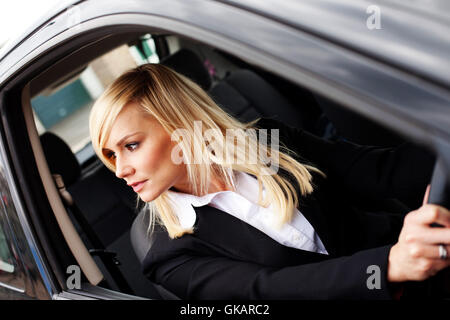 woman laugh laughs Stock Photo