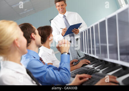 woman study humans Stock Photo