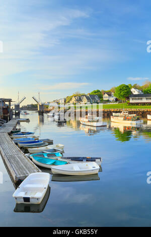 Perkins Cove, Ogunquit, Maine, USA Stock Photo