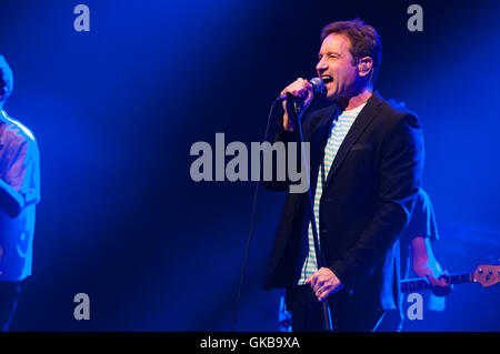 David Duchovny performing his new album 'Hell or Highwater' at Sala Barts, Barcelona  Featuring: David Duchovny Where: Barcelona, Spain When: 14 May 2016 Stock Photo