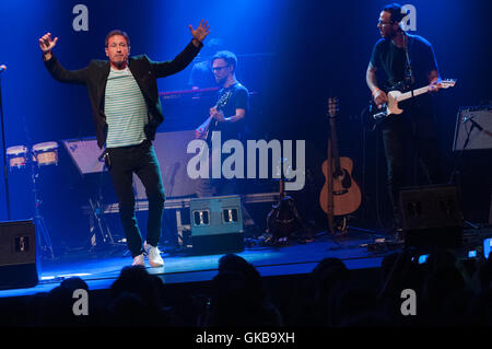 David Duchovny performing his new album 'Hell or Highwater' at Sala Barts, Barcelona  Featuring: David Duchovny Where: Barcelona, Spain When: 14 May 2016 Stock Photo