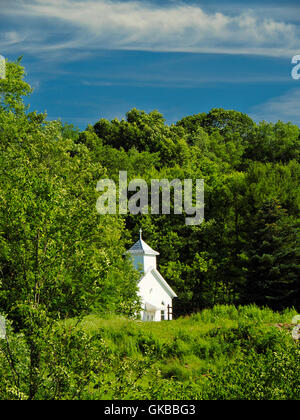 Whitetop Station, Virginia Creeper Trail, Damascus, Virginia, USA Stock Photo