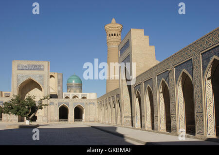 kalon mosque,bukhara,uzbekistan Stock Photo