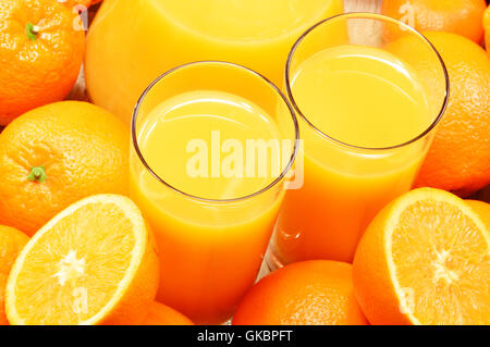 glass chalice tumbler Stock Photo