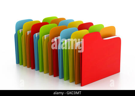 office object isolated Stock Photo