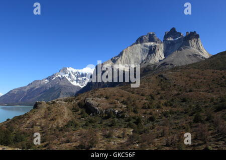 mountains national park summit Stock Photo