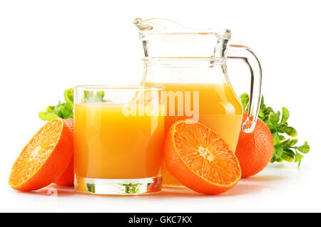 glass chalice tumbler Stock Photo