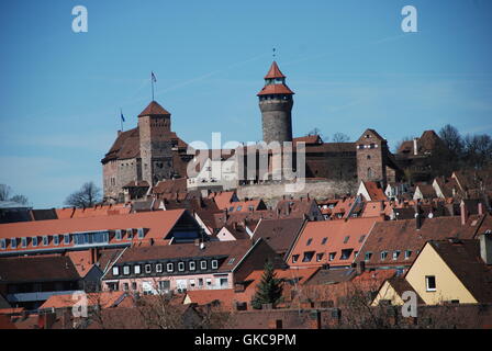 nuremberg castle Stock Photo