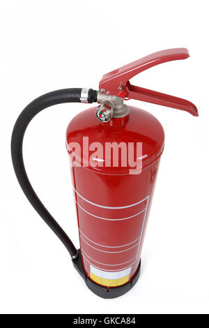 extinguisher fire conflagration Stock Photo