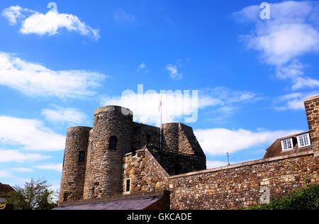 Rye East Sussex UK - Rye Castle and Ypres Tower built in 13th Centuryold Stock Photo