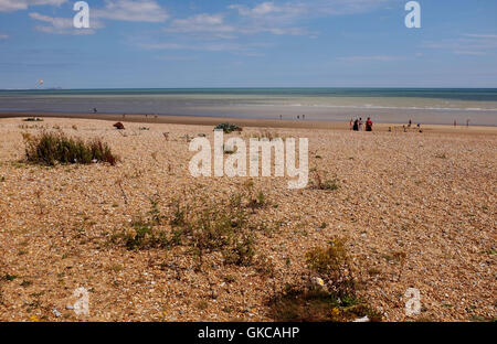 Winchelsea Beach near Rye and Hastings East Sussex UK