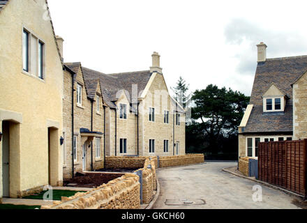UK. A new property development in Cirencester, Gloucestershire, UK. Stock Photo