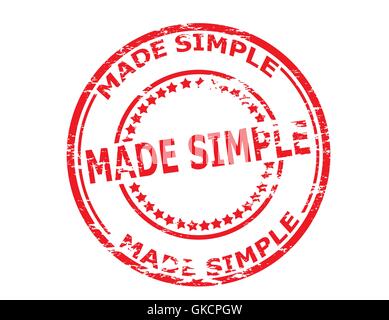 Made simple Stock Vector