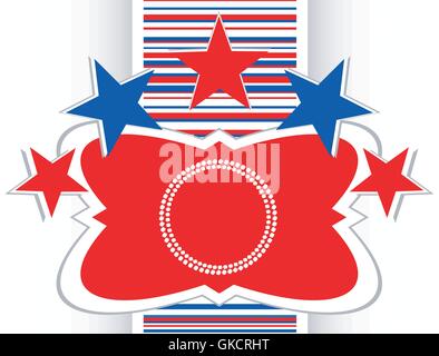glossy web buttons with abstract circles vector Stock Vector