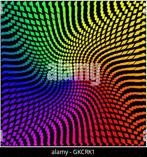 Vector background with colorful lights mosaics Stock Vector