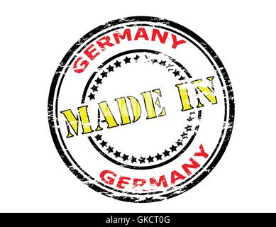 Made in Germany Stock Vector