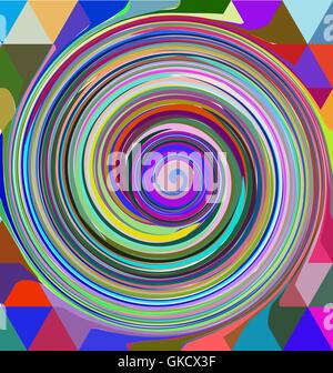 Vector background with colorful lights Stock Vector