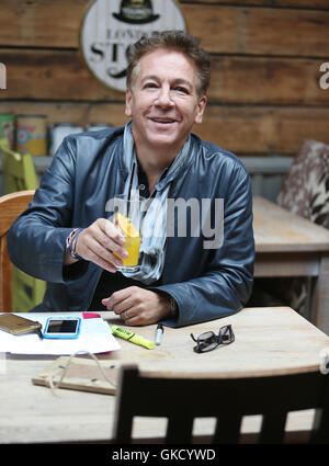 Ross King having a quiet drink opposite ITV Studios  Featuring: Ross King Where: London, United Kingdom When: 17 May 2016 Stock Photo