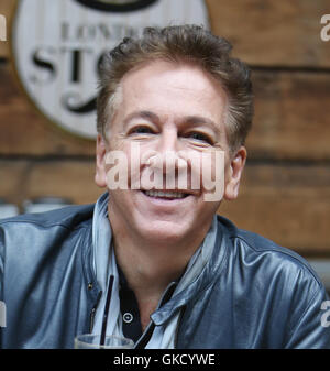 Ross King having a quiet drink opposite ITV Studios  Featuring: Ross King Where: London, United Kingdom When: 17 May 2016 Stock Photo