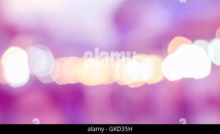 blur background with bokeh image in Thailand Festival Stock Photo