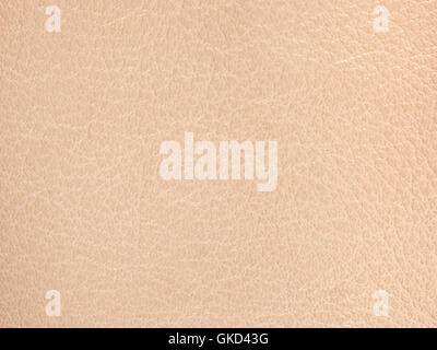 Close up of beige leather texture background Stock Photo