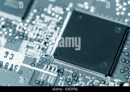 artificial neural network chip Stock Photo