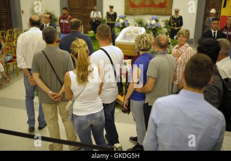 The funeral of Italian actor and filmmaker Bud Spencer held at Protomoteca Hall  Featuring: Mourners Where: Rome, Italy When: 29 Jun 2016 Credit: IPA/WENN.com  **Only available for publication in UK, USA, Germany, Austria, Switzerland** Stock Photo