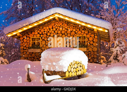 ski hat winter christmas Stock Photo