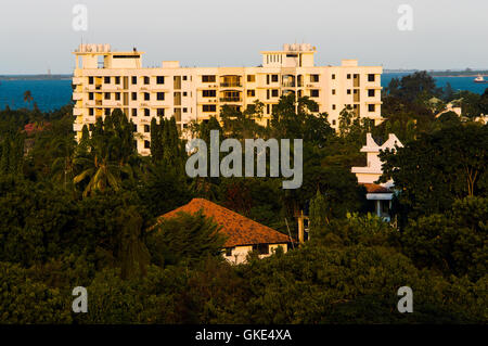 commercial building, Oyster bay, Dar-es-Salaam, Tanzania Stock Photo