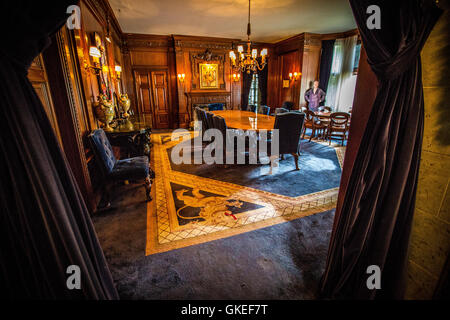 The Playboy Mansion is the home of Playboy magazine founder Hugh Hefner ...