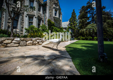 The Playboy Mansion is the home of Playboy magazine founder Hugh Hefner ...