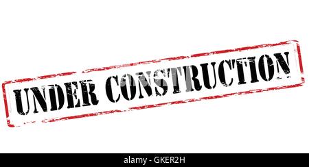 Under construction Stock Vector