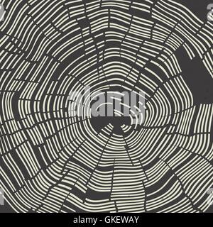 Tree Rings Background. Template for annual reports, brochures, e Stock Vector