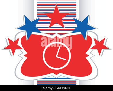 History icon on glossy green round button vector Stock Vector