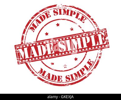 Made simple Stock Vector