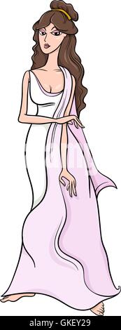 greek goddess aphrodite cartoon Stock Photo: 103075753 - Alamy