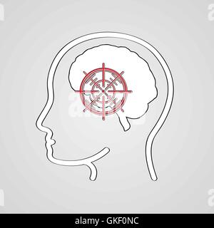 headache Stock Vector