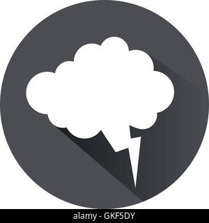 thought bubble icon Stock Vector