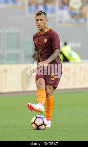 Olimpico Stadium, Rome, Italy Leandro Paredes of AS Roma during Uefa