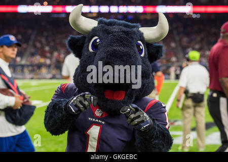 October 2, 2022: Houston Texans mascot Toro performs prior to an NFL  football game between the Los Angeles Chargers and the Houston Texans at  NRG Stadium in Houston, TX. ..Trask Smith/CSM/Sipa USA(Credit