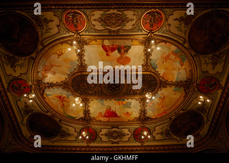 roof detail of the grand opera house belfast Stock Photo