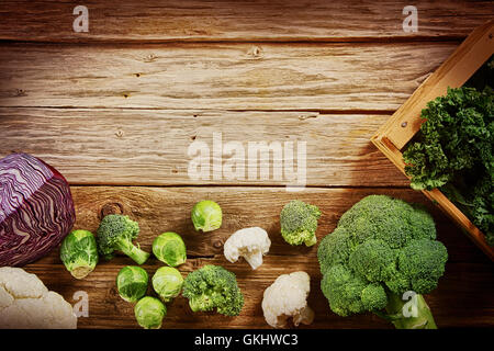 food aliment board Stock Photo