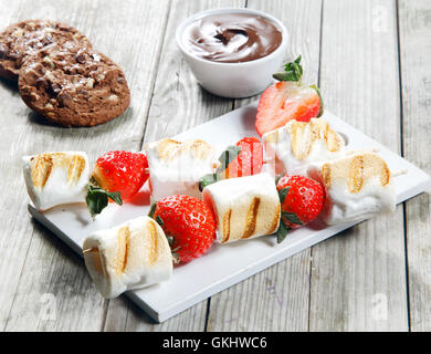 food aliment board Stock Photo