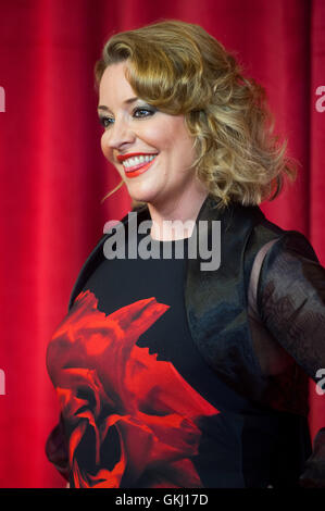 2016 British Soap Awards held at Hackney Town Hall - Arrivals.  Featuring: Laurie Brett Where: London, United Kingdom When: 28 May 2016 Stock Photo