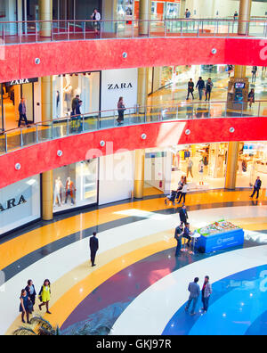 Tbilisi Mall - largest shopping mall in the Southern Caucasus. Stock Photo