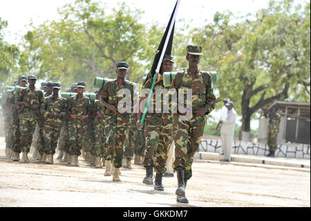 Somali National Army Special Commando Unit, DANAB, Marches During The ...