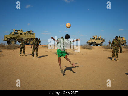 SOMALIA, Buur-Hakba: In a photograph taken and released by the Stock
