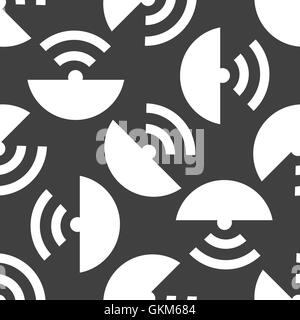 mobile gps flat design with abstract background. Stock Vector