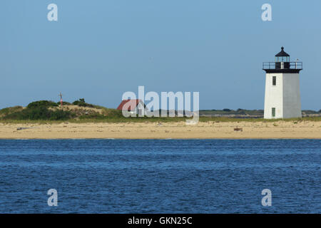 A photograph of Long Point Light Station in Provincetown, Massachusetts. Stock Photo