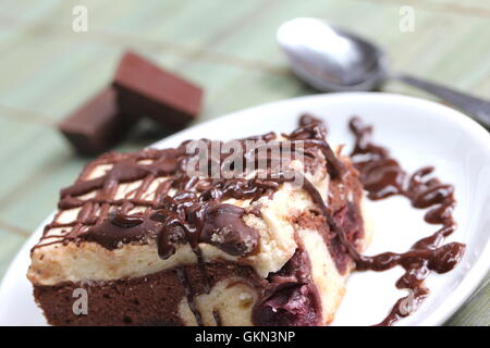 danube wave cake Stock Photo